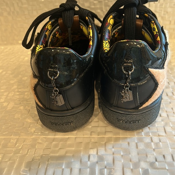 Coach Sneakers W/ Star Patches - Picture 2 of 6
